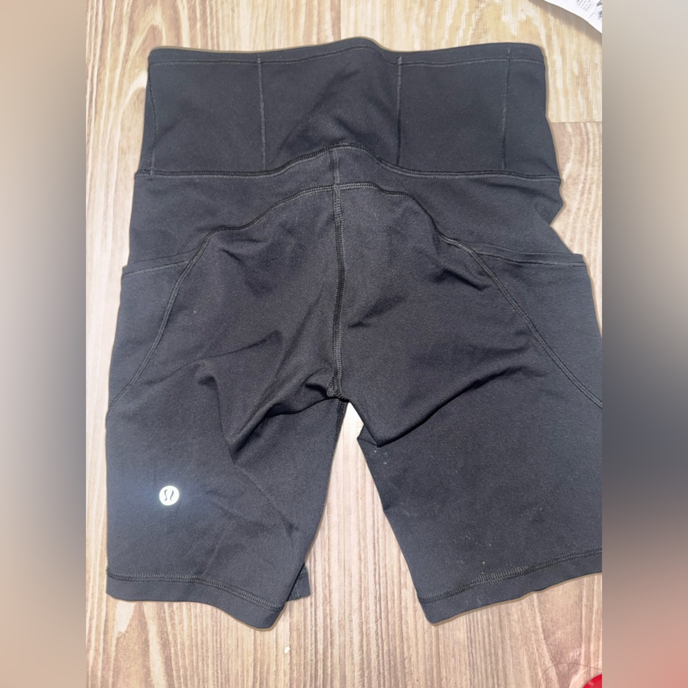 LULULEMON Black Athletic BIKER Shorts